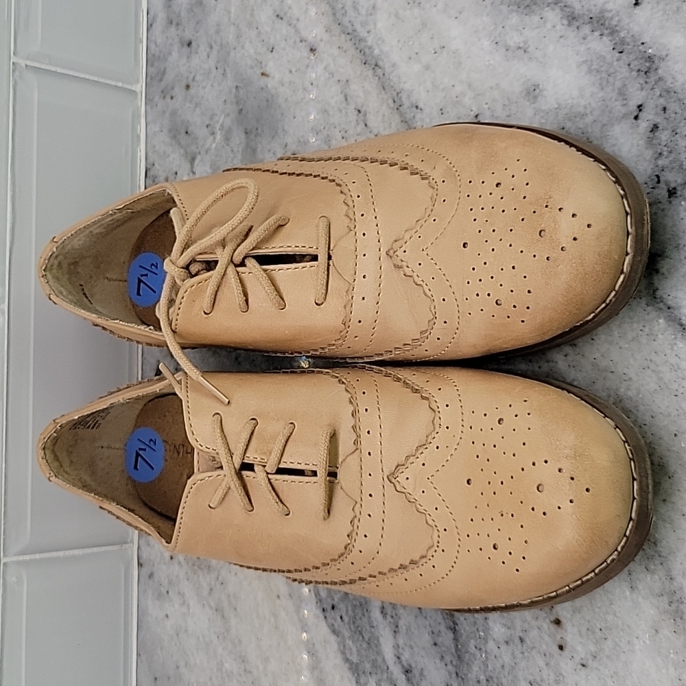 Cynthia Rowley Oxford honey lace up  Shoes 7.5